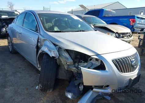 2011 Buick Regal Cxl Turbo Russelsheim z USA, uszkodzony, nr VIN W04G05GV0B1121762